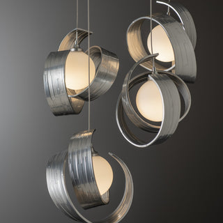 Riza Riza 5-Light Pendant in Sterling