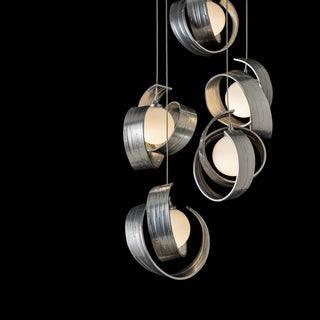 Riza Riza 5-Light Pendant in Sterling