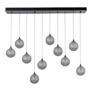 Fritz Fritz Globe 10-Light Pendant in Black