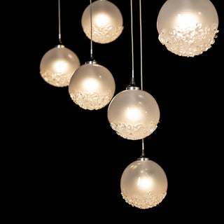 Fritz Fritz Globe 10-Light Pendant in Black