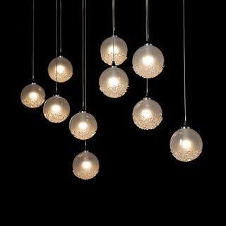 Fritz Fritz Globe 10-Light Pendant in Black