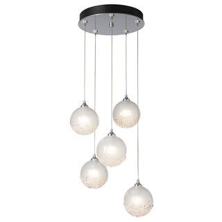 Fritz Fritz Globe 5-Light Pendant in Sterling