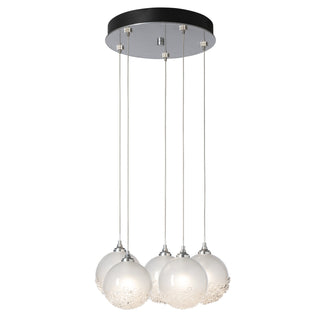 Fritz Fritz Globe 5-Light Pendant in Sterling