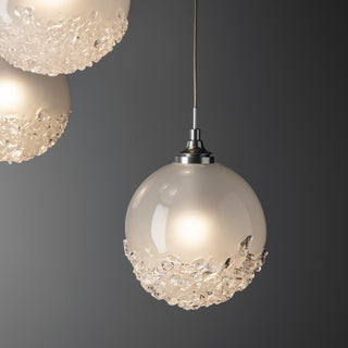 Fritz Fritz Globe 5-Light Pendant in Sterling