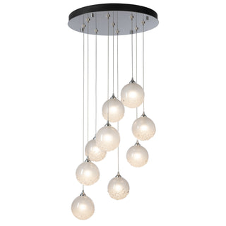 Fritz Fritz Globe 9-Light Pendant in Sterling