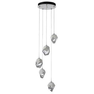Chrysalis Chrysalis 5-Light Small Crystal Pendant in White