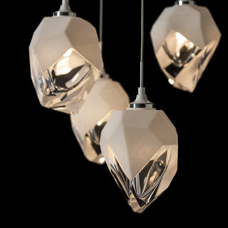 Chrysalis Chrysalis 5-Light Small Crystal Pendant in White
