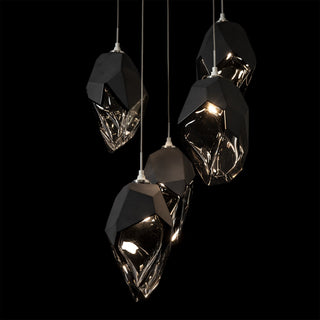 Chrysalis Chrysalis 5-Light Large Crystal Pendant in White