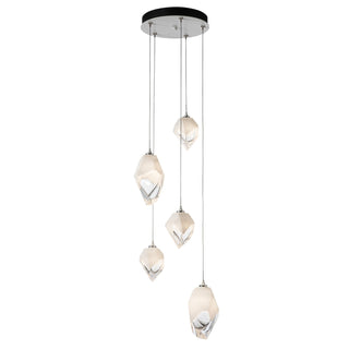 Chrysalis Chrysalis 5-Light Mixed Crystal Pendant in White