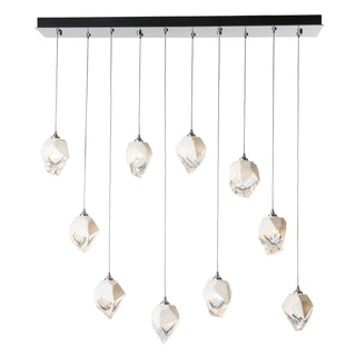 Chrysalis Chrysalis 10-Light Small Crystal Pendant in Sterling