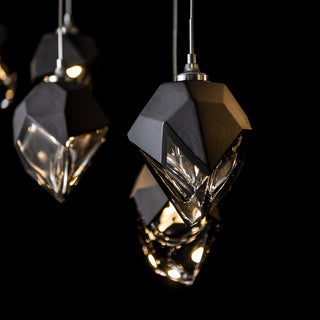 Chrysalis Chrysalis 10-Light Small Crystal Pendant in Sterling