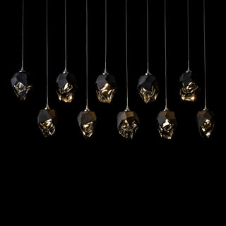 Chrysalis Chrysalis 10-Light Small Crystal Pendant in Sterling