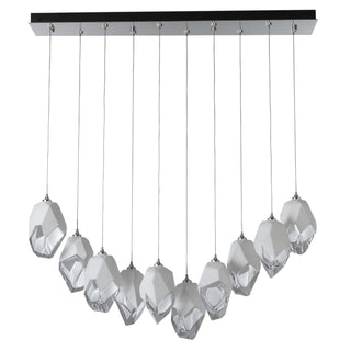 Chrysalis Chrysalis 10-Light Large Crystal Pendant in Sterling