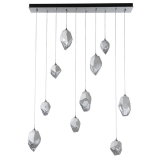 Chrysalis Chrysalis 10-Light Mixed Crystal Pendant in Sterling