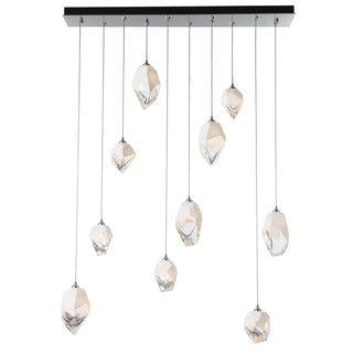 Chrysalis Chrysalis 10-Light Mixed Crystal Pendant in Sterling