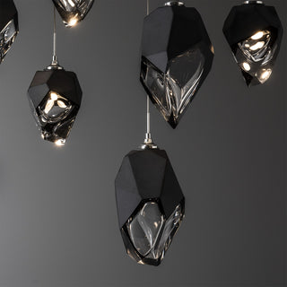 Chrysalis Chrysalis 10-Light Mixed Crystal Pendant in Sterling