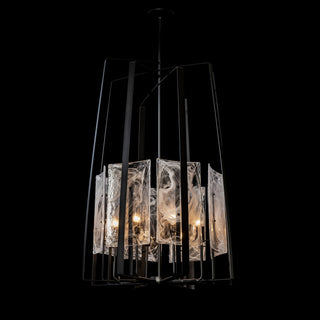Arc Arc 8-Light Tall Pendant in Black