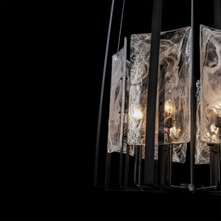 Arc Arc 8-Light Tall Pendant in Black