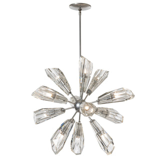 Luma Luma 12-Light Starburst Pendant in Sterling