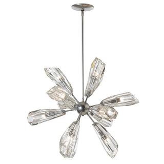 Luma Luma 12-Light Starburst Pendant in Sterling