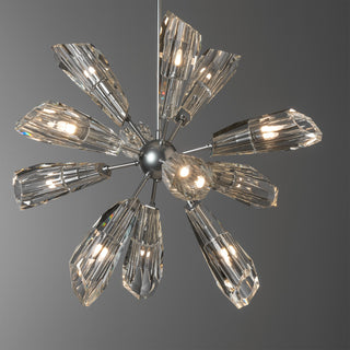 Luma Luma 12-Light Starburst Pendant in Sterling