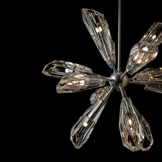 Luma Luma 12-Light Starburst Pendant in Sterling