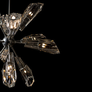 Luma Luma 12-Light Starburst Pendant in Sterling