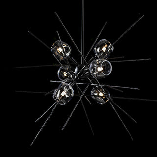 Griffin Griffin Starburst Pendant in Black