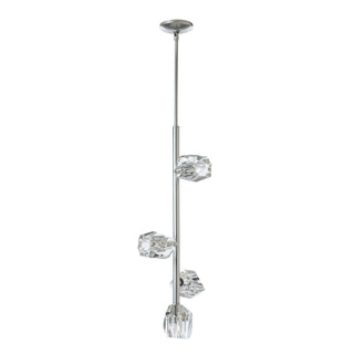 Gatsby Gatsby 4-Light Vertical Pendant in Sterling
