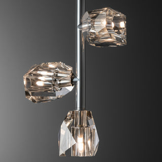 Gatsby Gatsby 4-Light Vertical Pendant in Sterling