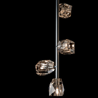 Gatsby Gatsby 4-Light Vertical Pendant in Sterling
