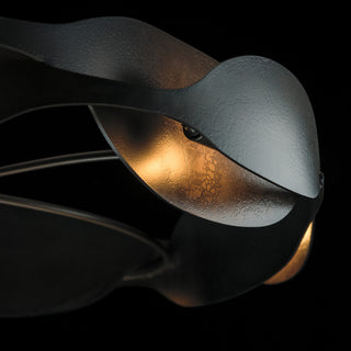 Waves Waves Pendant in Dark Smoke
