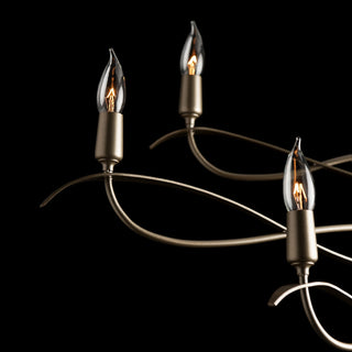 Willow Willow 6-Light Small Chandelier in Vintage Platinum