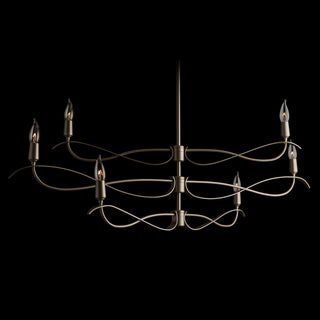 Willow Willow 6-Light Small Chandelier in Vintage Platinum
