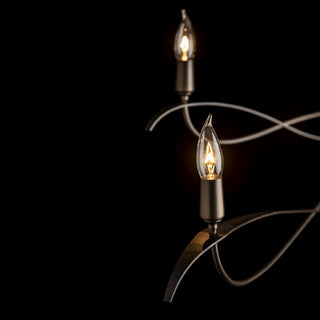 Willow Willow 6-Light Large Chandelier in Dark Smoke