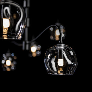 Ume Ume 6-Light Large Pendant in Black