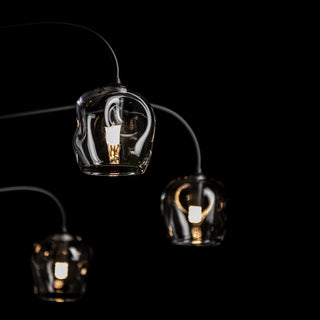 Ume Ume 6-Light Large Pendant in Black