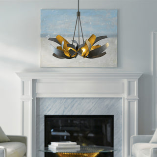Corona Corona Large Pendant in Dark Smoke