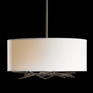 Brindille Brindille Drum Shade Pendant in Dark Smoke