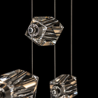 Gatsby Gatsby 9-Light LED Pendant in Modern Brass