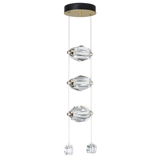 Gatsby Gatsby 3-Light LED Pendant in Modern Brass