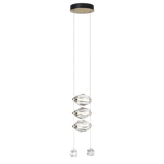 Gatsby Gatsby 3-Light LED Pendant in Modern Brass