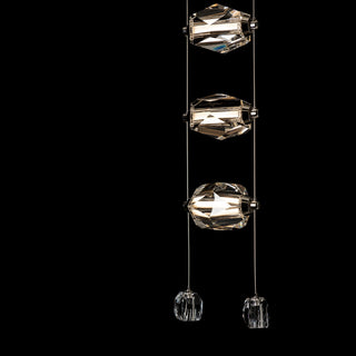Gatsby Gatsby 3-Light LED Pendant in Modern Brass