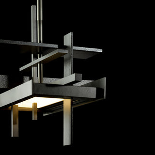 Planar Planar Small LED Pendant in Dark Smoke