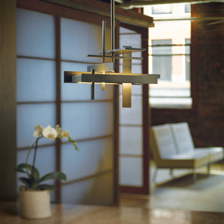 Planar Planar Small LED Pendant in Dark Smoke