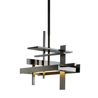 Planar Planar Small LED Pendant in Dark Smoke