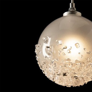 Fritz Fritz Globe 1-Light Mini Pendant in Sterling