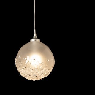 Fritz Fritz Globe 1-Light Mini Pendant in Sterling