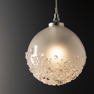 Fritz Fritz Globe 1-Light Mini Pendant in Sterling