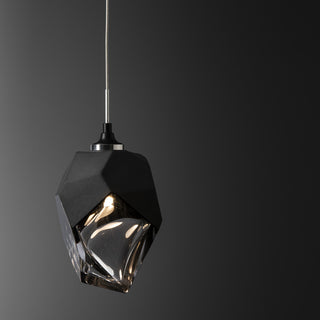 Chrysalis Chrysalis 1-Light Small Pendant in Black